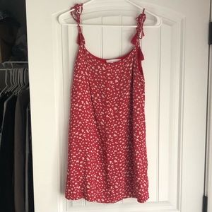Adjustable spaghetti strap dress